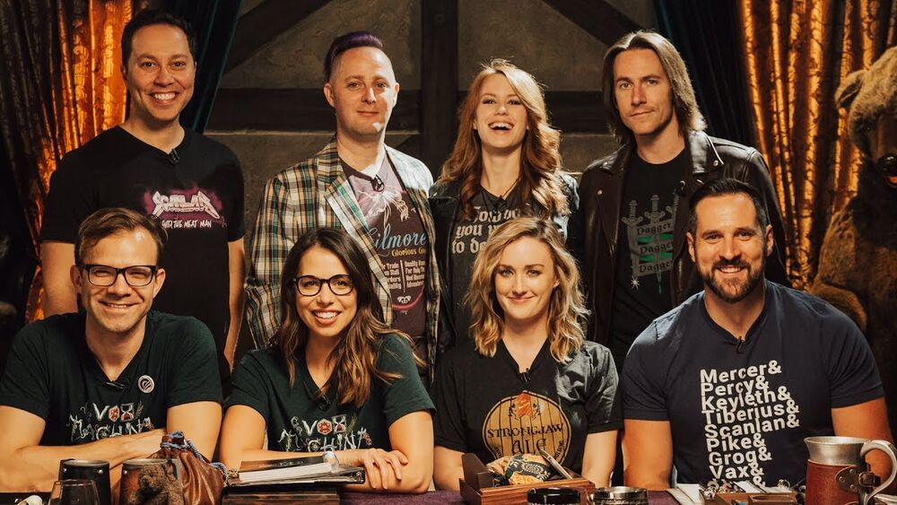 Image of the cast of Critical Role