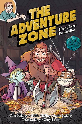 The Adventure Zone Graphic Novel Cover Art