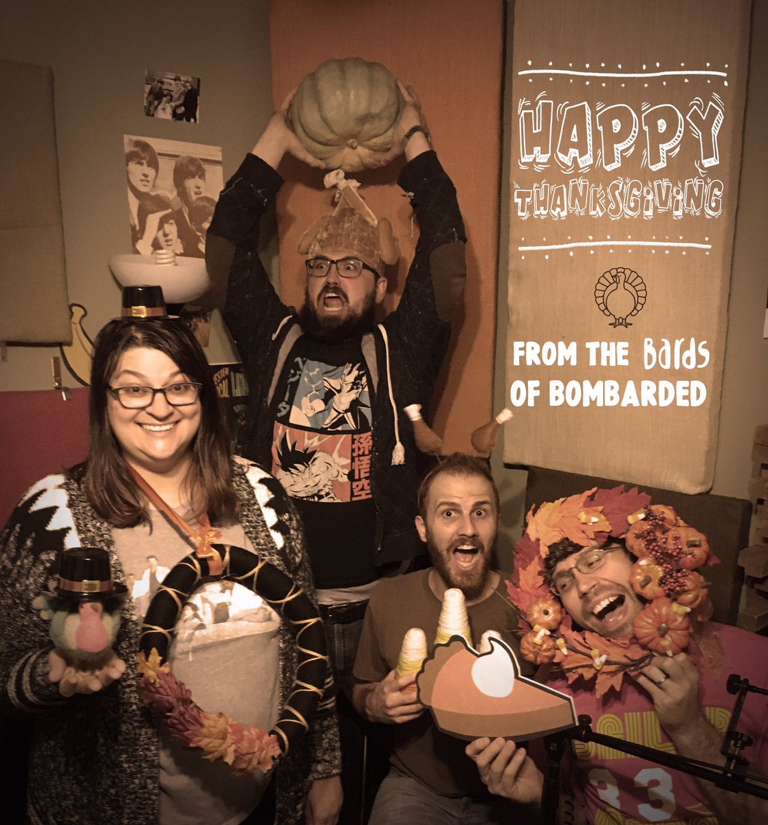 Image of the cast of bomBARDed