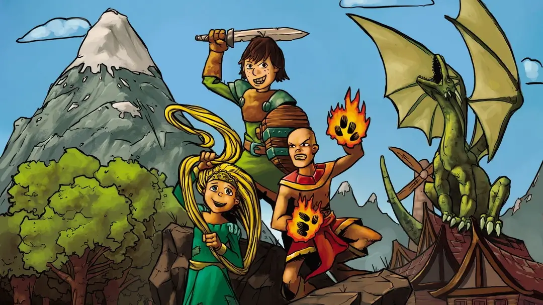 Hero Kids Fantasy RPG Campaign Book Cover