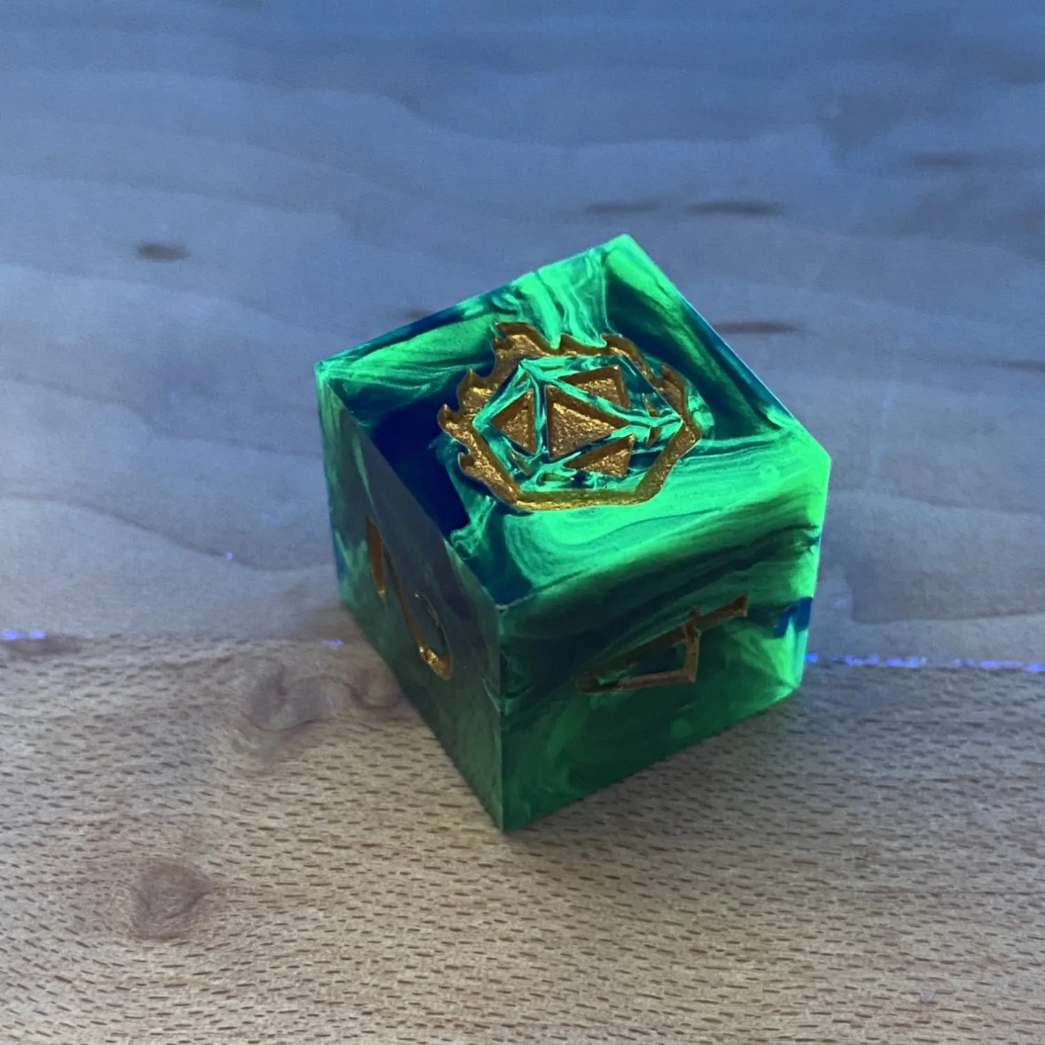 Contagion - Glows in Blacklight D6 - Image 2