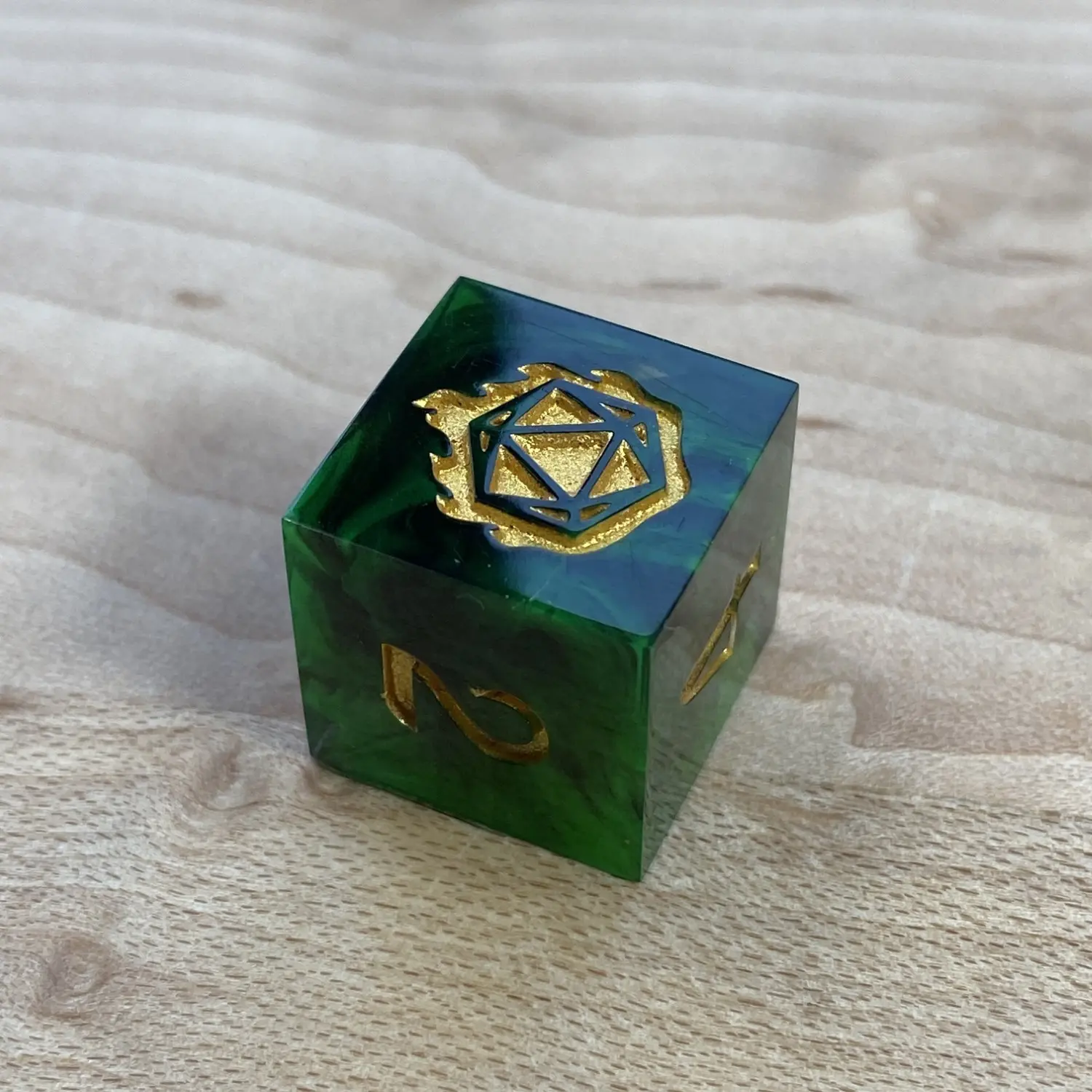 Contagion - Glows in Blacklight D6