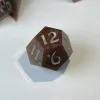 Magic Stone - Brown Resin D12 - Handmade
