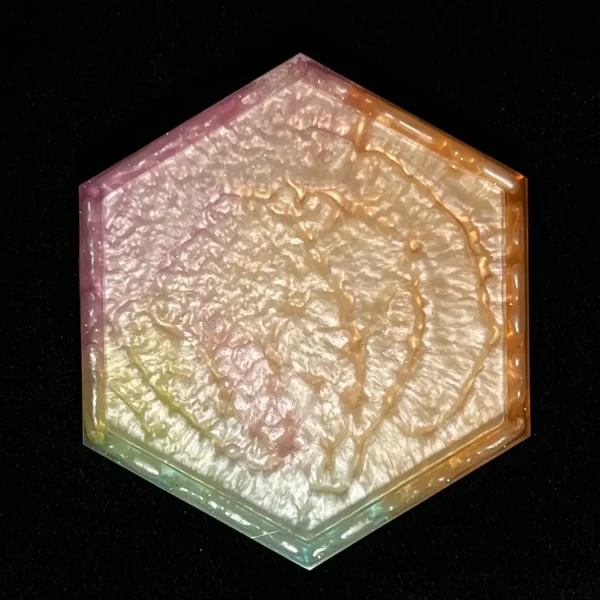 Spell Prism 3 - DnD Dice Coaster / Roller Tray