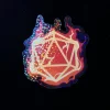 Holographic Everhearth Logo Sticker - Style 3