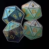 Glossy D20 Sticker - Style 2 - Image 2